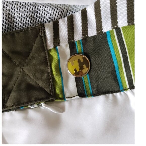 Helly Hansen Swim shorts Size 30 White and green Board Shorts Sailing - Picture 8 of 9